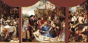 MASSYS, Quentin St John Altarpiece oil painting reproduction
